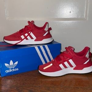 COPY - Red Adidas shoes